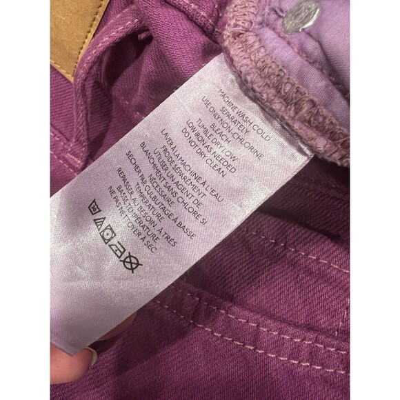 BDG Jeans Womens Sz 25 Purple Cowboy High Rise Mom Vintage Y2K Hipster Skater - Picture 5 of 10